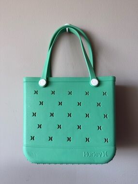 Hurley Rubber Tote Bag – Mint Gree